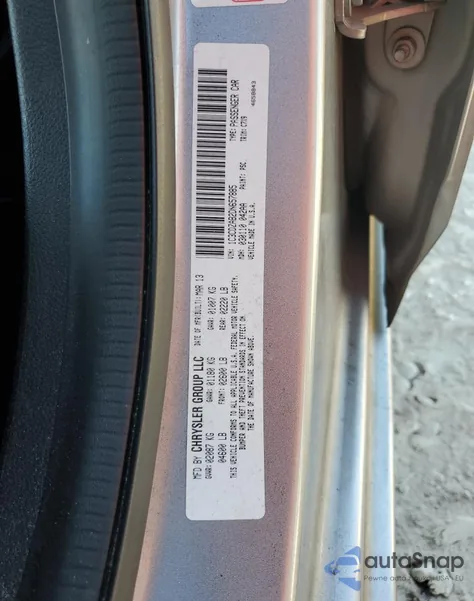 2013 Dodge Avenger Se из США, поврежденный, VIN 1C3CDZAB2DN657885